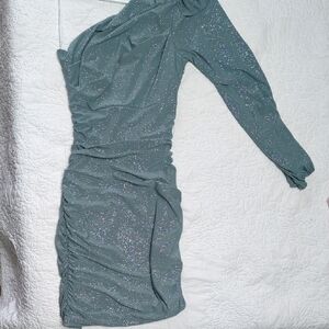 Windsor Green Teal Sparkly Bodycon Dress